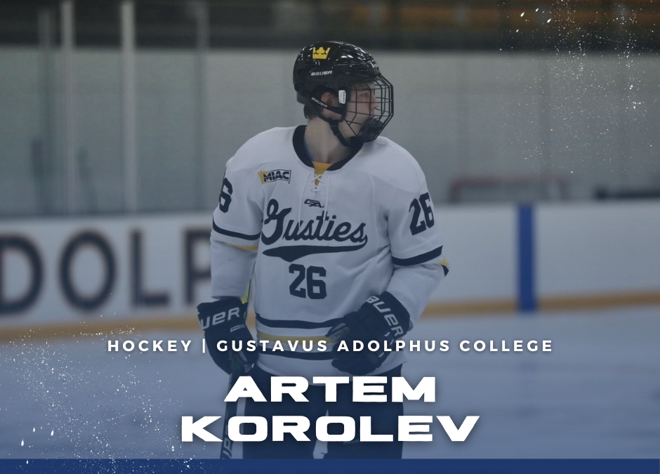 Athlete of the Month is Artem Korolev