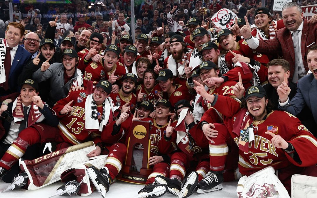 Clients Shai Buium and Kyle Mayhew win National Championship with DU