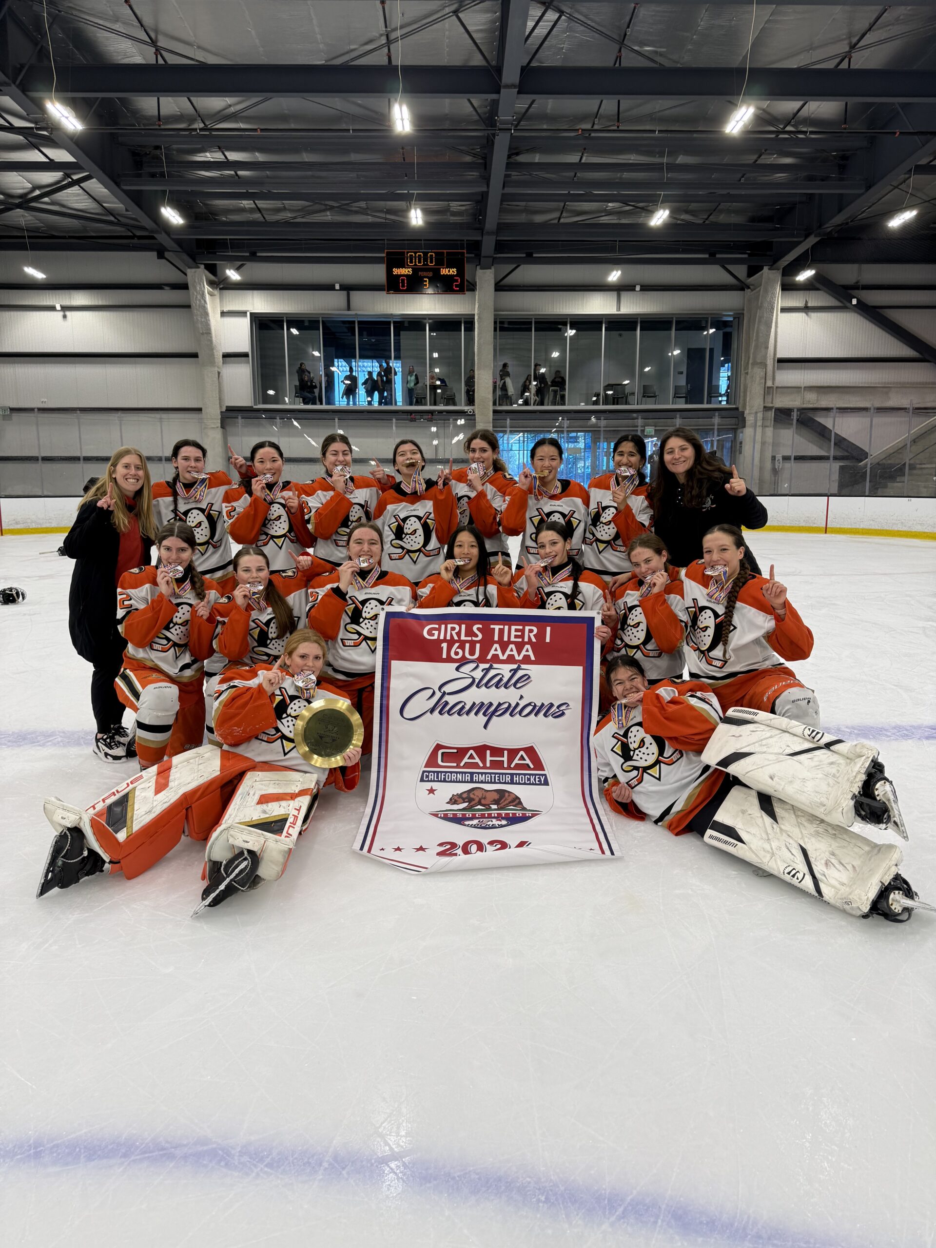 Congrats to clients the Lady Ducks 16aaa hockey team! • Compete Sports ...