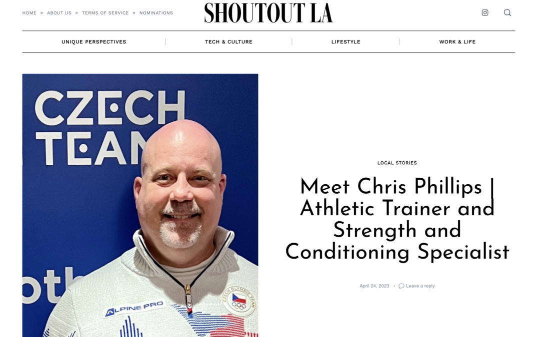 Owner Chris Phillips featured in Shoutout LA