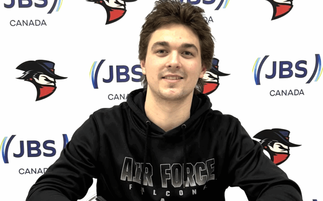 Francois De Villiers has officially signed his Letter of Intent with the Air Force Falcons!