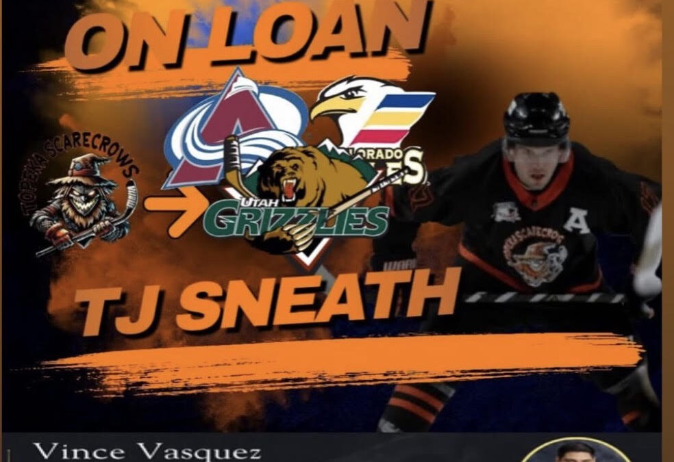 Congrats to client TJ Sneath on being called up to the UtahGrizzlies of the ECHL
